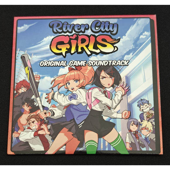 River City Girls Nintendo Switch Limited Run Games + CD Soundtrack Trading Card - Picture 10 of 13